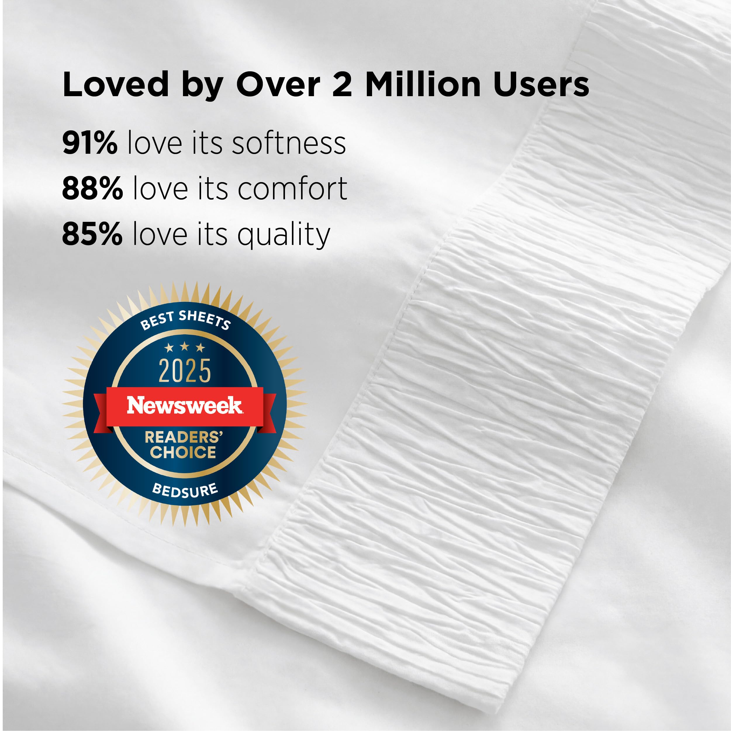 Bedsure oversized pillowcases with pockets prevent pillows from poking out
