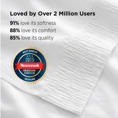 Bedsure oversized pillowcases with pockets prevent pillows from poking out