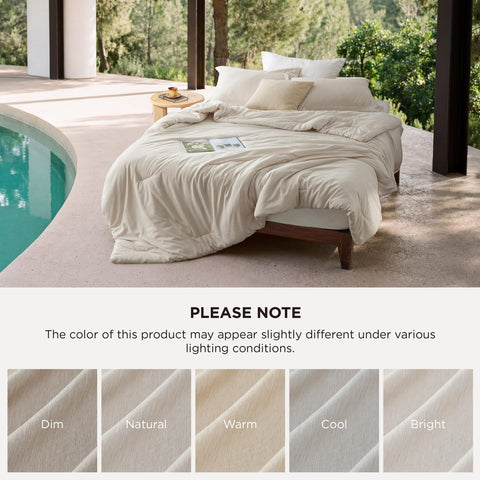 Bedsure packaging demonstrates value and quick styling for a guest room