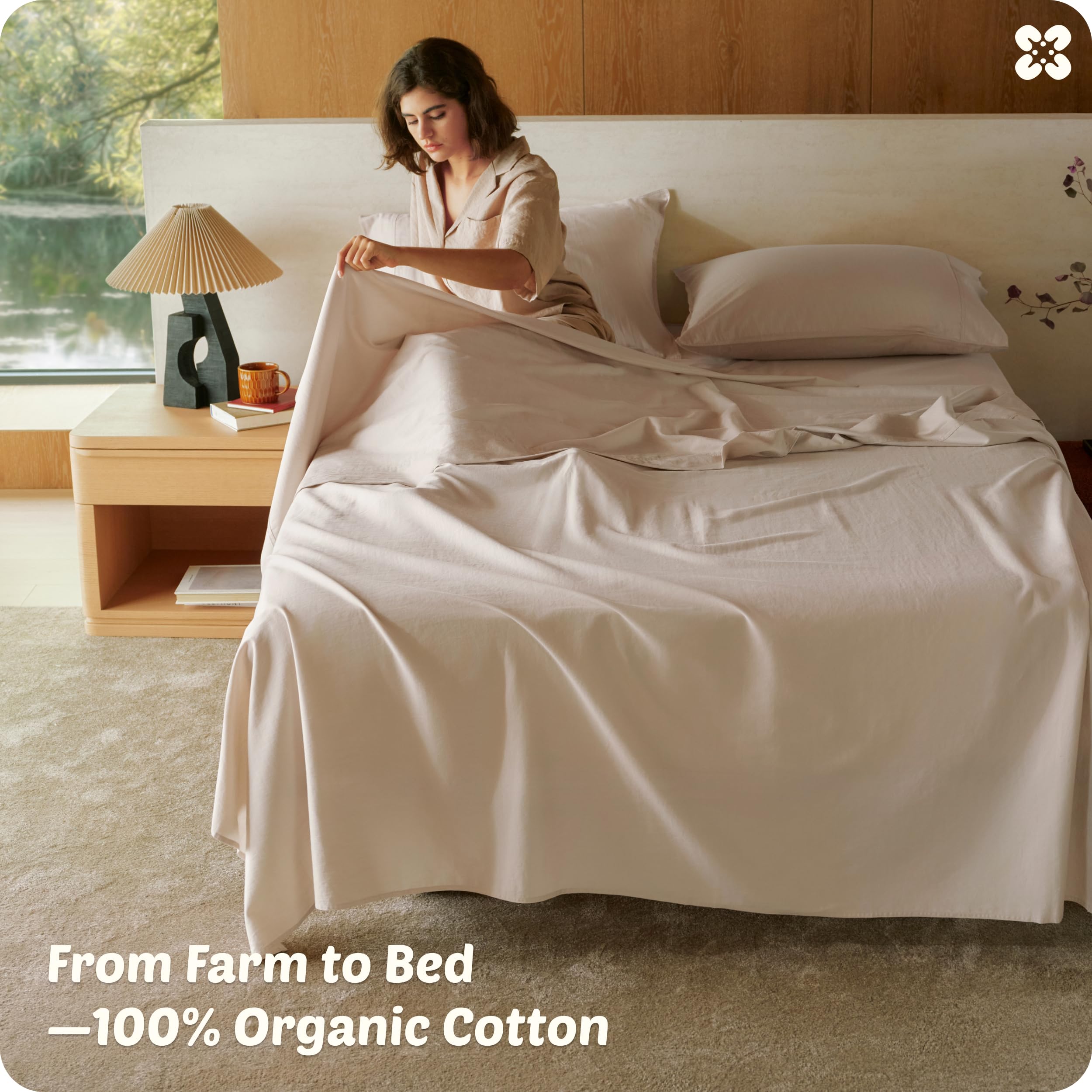 Bedsure packaging with FSC-certified materials and reusable tote
