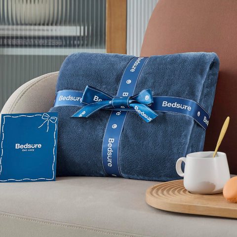 Bedsure pet-friendly blanket provides a cozy nap spot for pets.