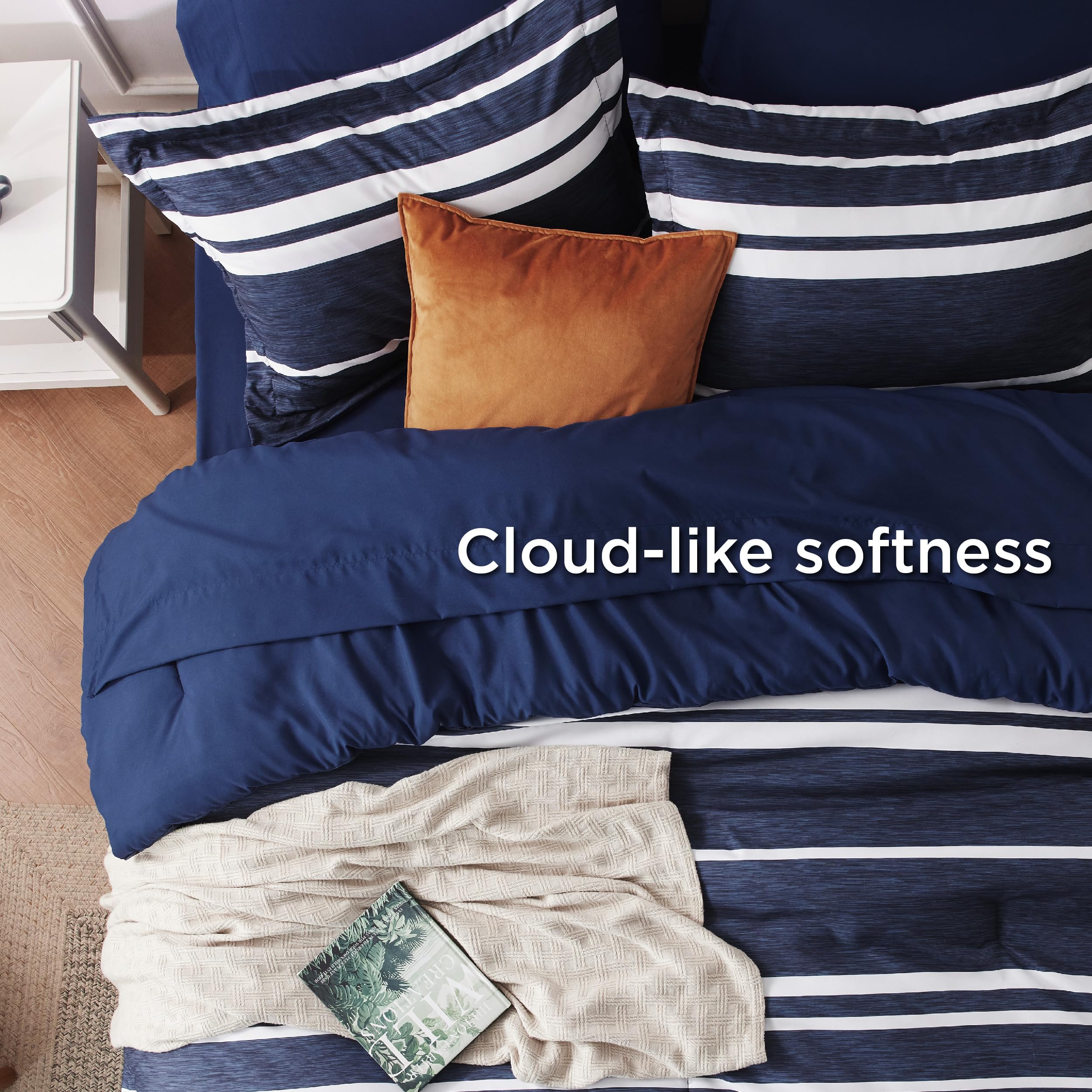 Bedsure pillow shams 20x26 enhance pillow presentation and decoration.