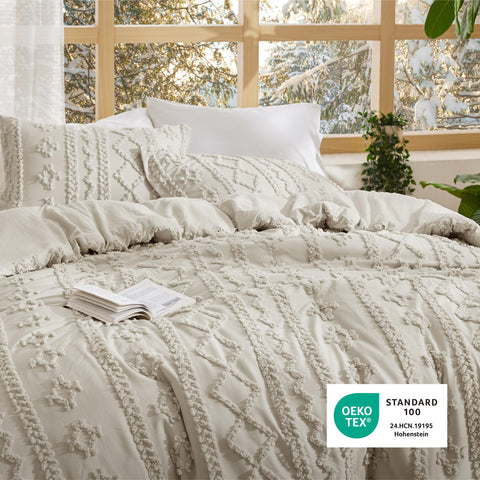 Bedsure pillow shams king-size complete the set for a balanced bed-ready look