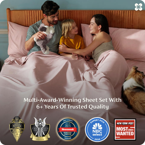 Bedsure pillowcase pink demonstrates envelope closure and hotel-like softness.