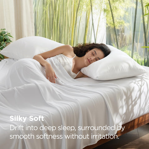 Bedsure zipper closure pillowcase keeps the pillow secure and tidy.