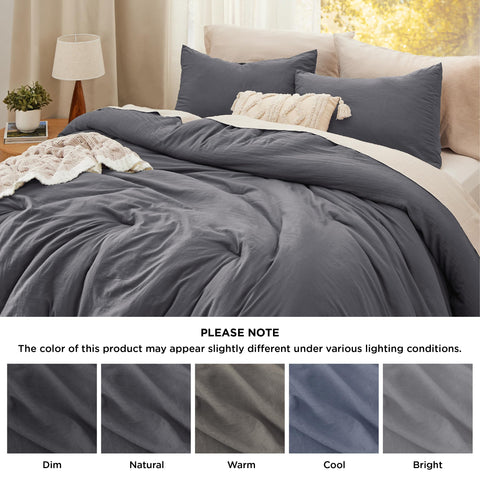 Bedsure pillowcases 20x36 complete the set with secure fit.