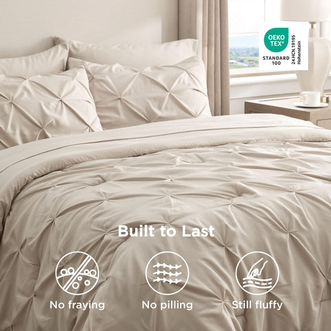 Bedsure pillowcases 20x40 complement standard pillows.
