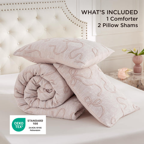 Bedsure pink bedroom decor enhances aesthetic vibes and cozy nights