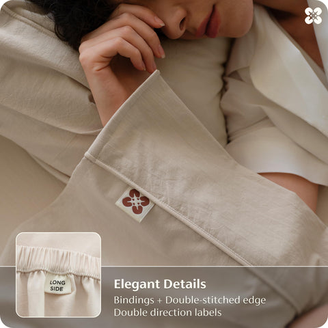 Bedsure pre-washed fabric reduces shrinkage to maintain shape.