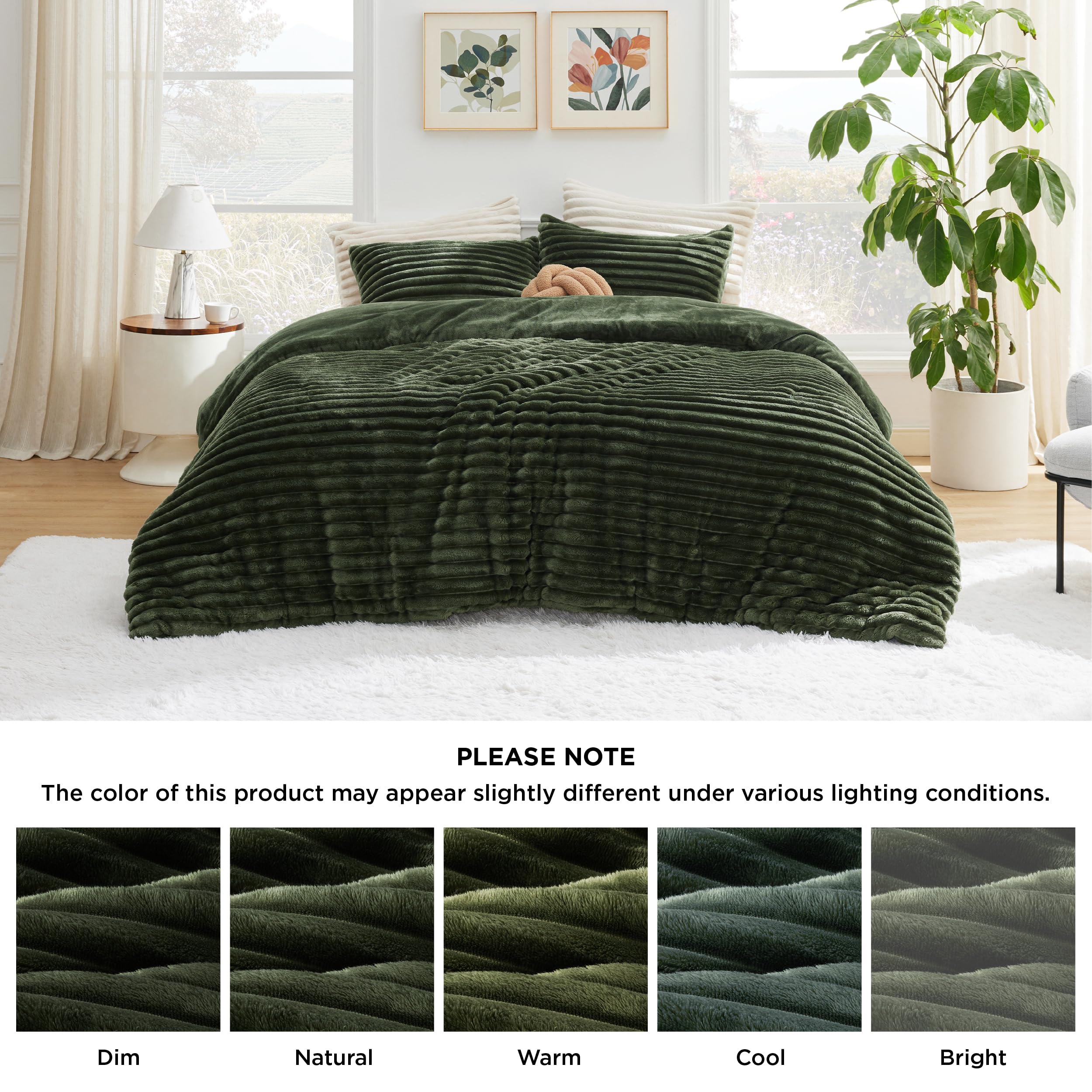 Bedsure queen set includes one comforter and two pillowcases.