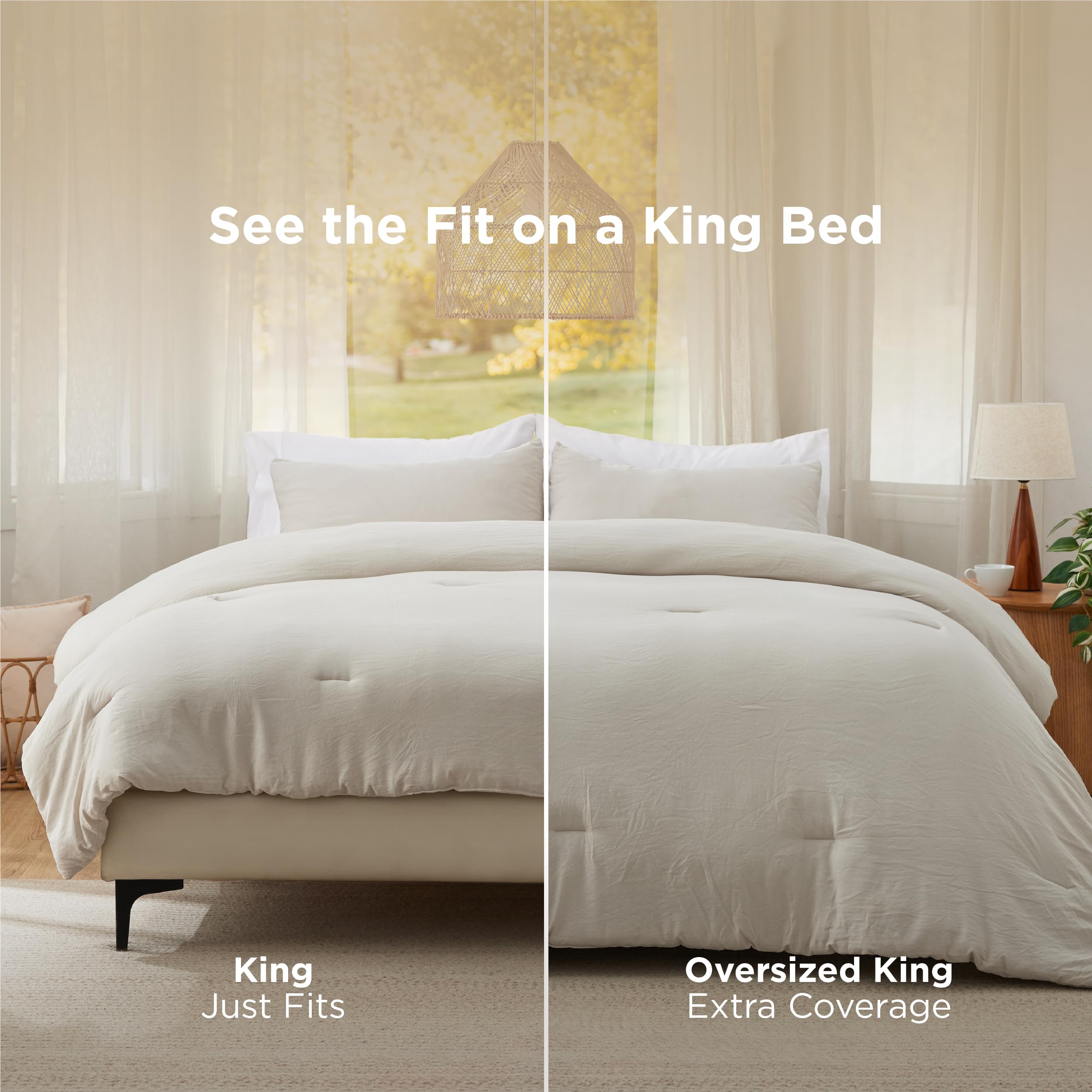 Bedsure soft fabric close-up showing cotton-like texture for gentle skin comfort.