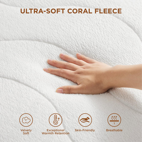Bedsure heated mattress pad preheat function for quick bedtime warmth.