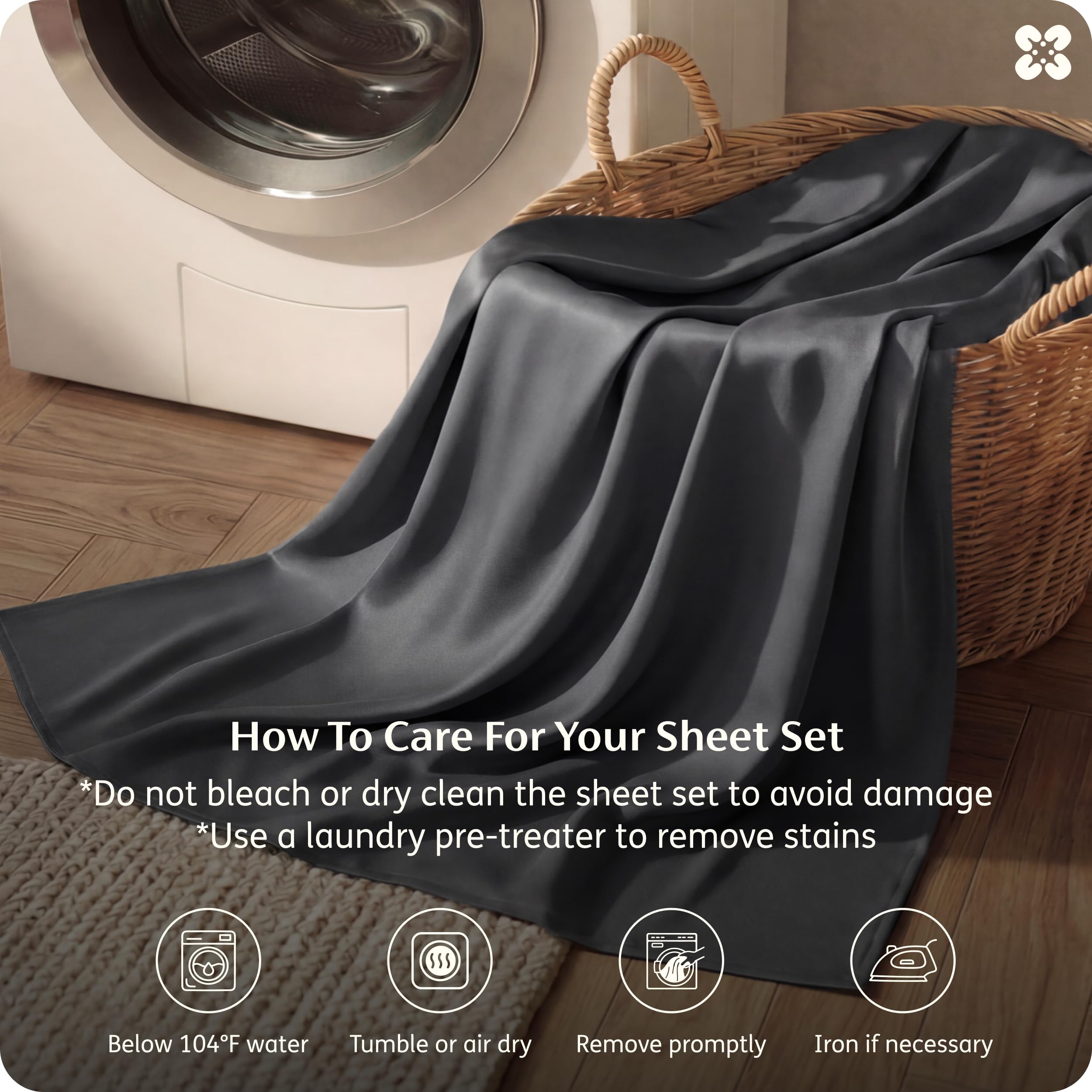 Bedsure bedroom setup showcases hotel-like luxury and calm ambiance