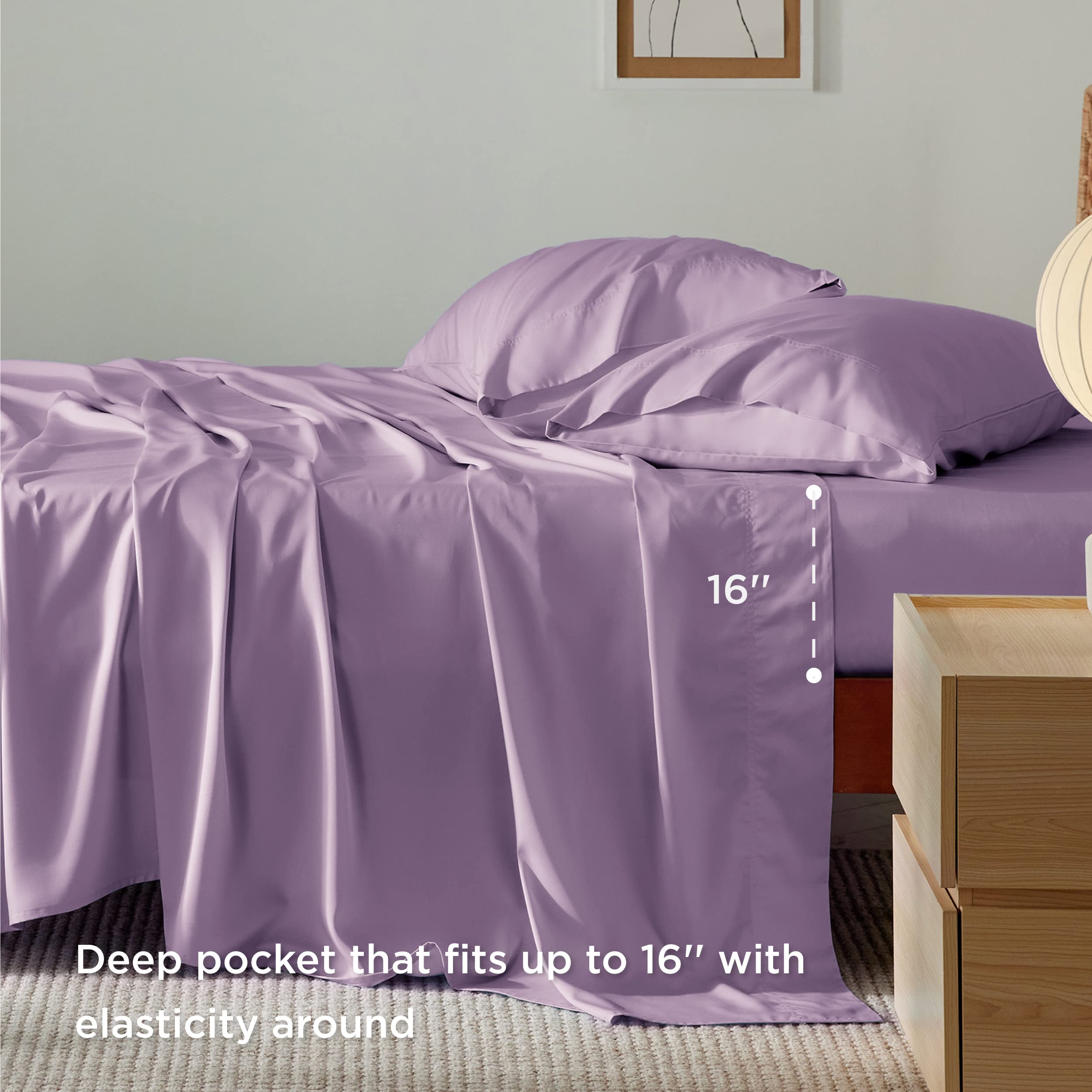 Bedsure pillowcases with envelope closure prevent pillow slip.