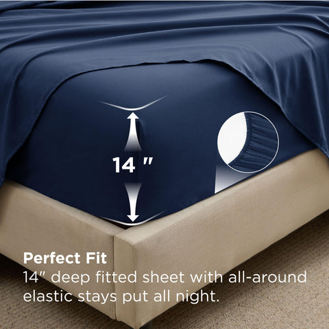 Bedsure queen-size bed-in-a-bag includes all essentials in one package.