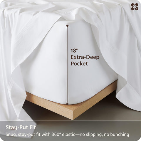 Bedsure queen-size bed set displayed on a neatly made bed.