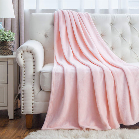 Bedsure queen-size 90x90 blanket draped over a bed.