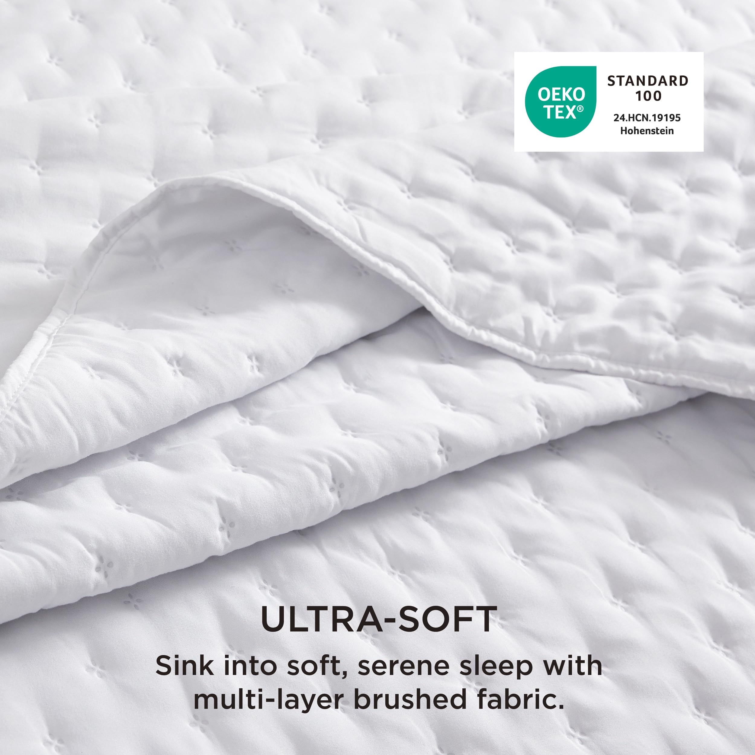 Bedsure all-season weight quilt for year-round warmth