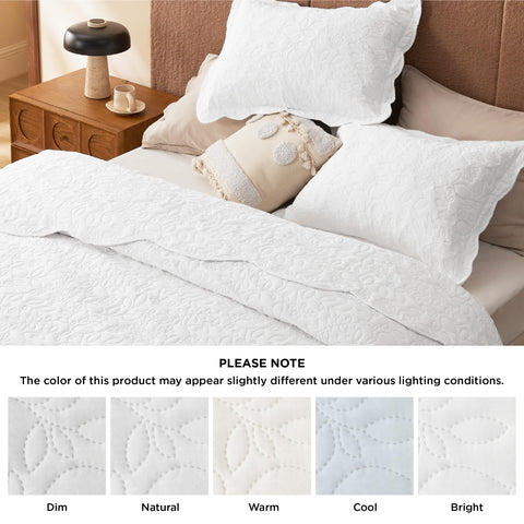 Bedsure quilt is machine-washable for simple care
