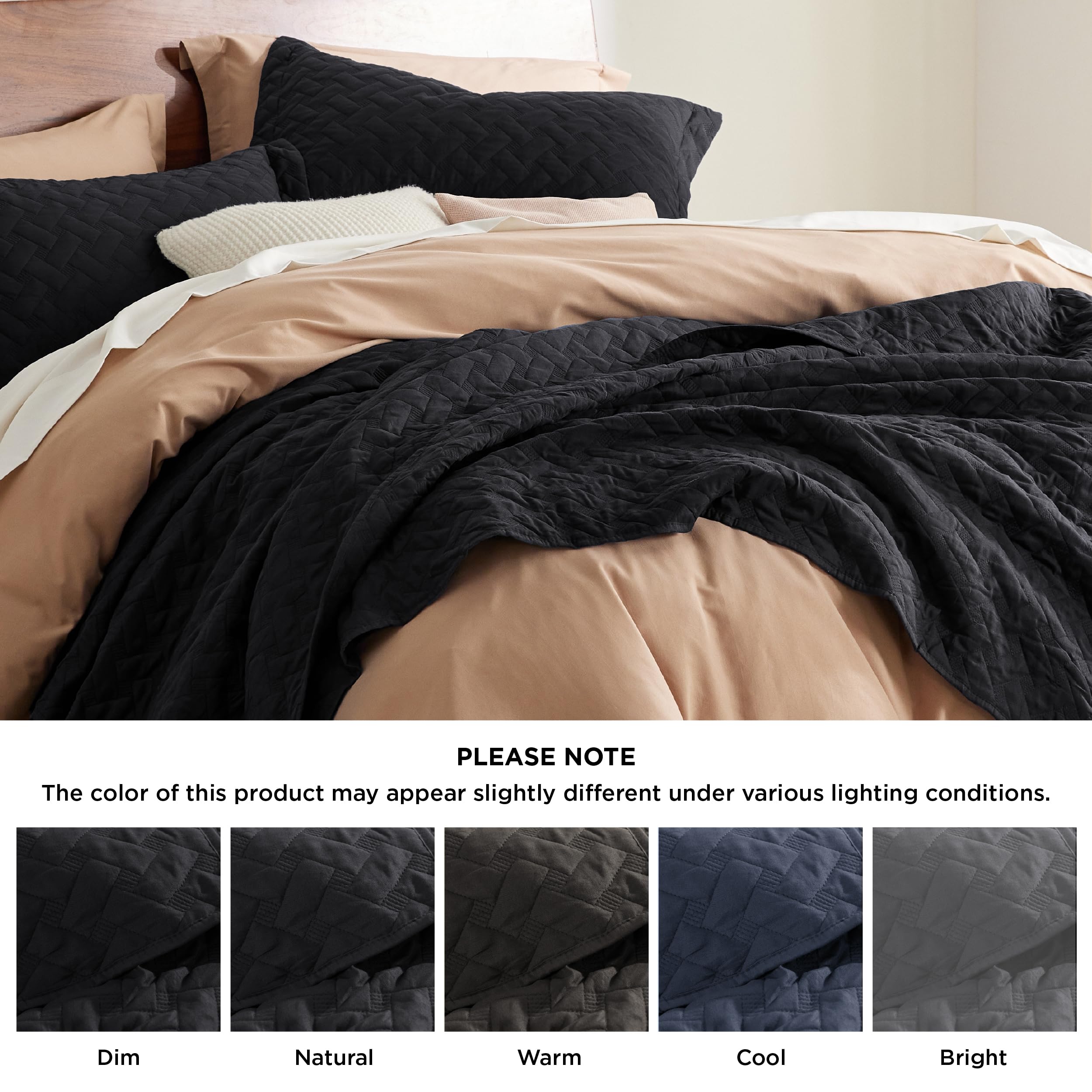 Bedsure queen size quilt measures 90 by 96 inches for versatile bedding fits.