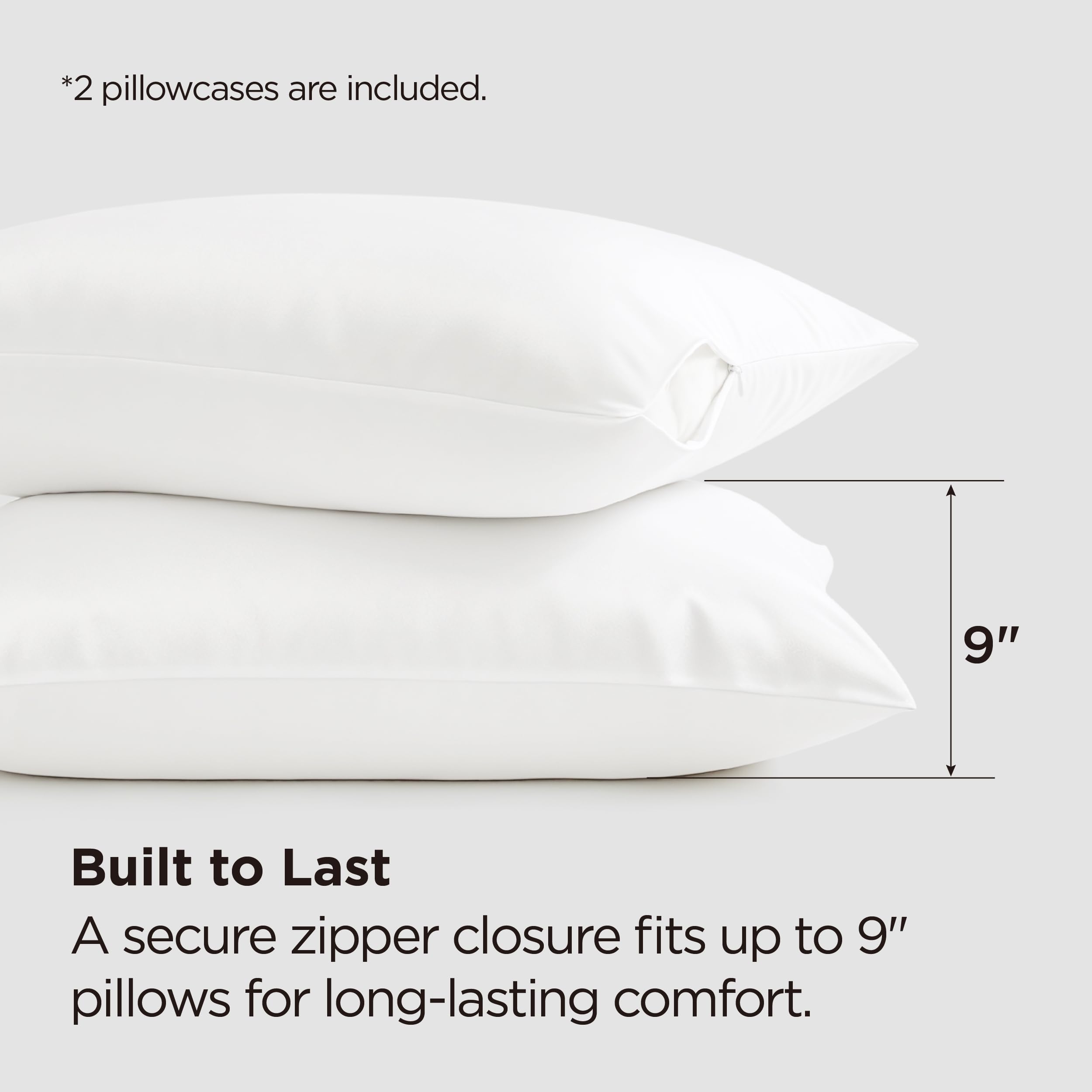 Bedsure rayon derived from bamboo fiber highlights breathable moisture-wicking comfort.