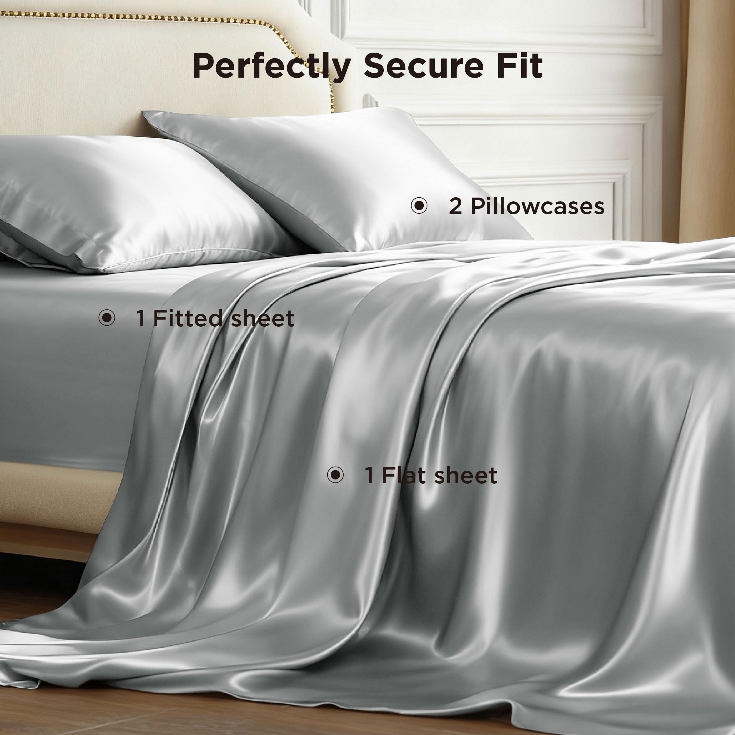 Bedsure elastic corner straps keep the fitted sheet in place