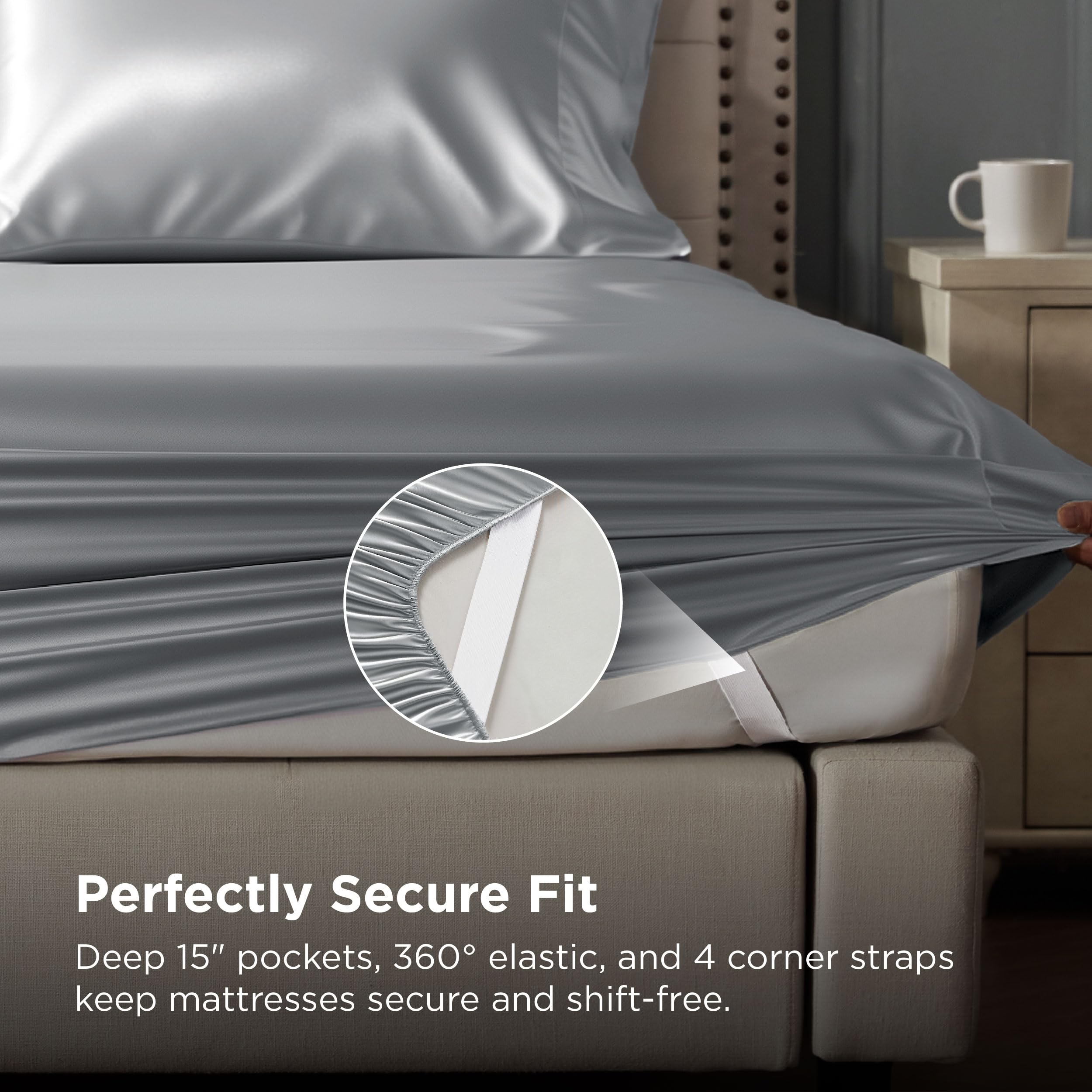 Bedsure satin queen pillowcase 1 promotes smooth hair and skin