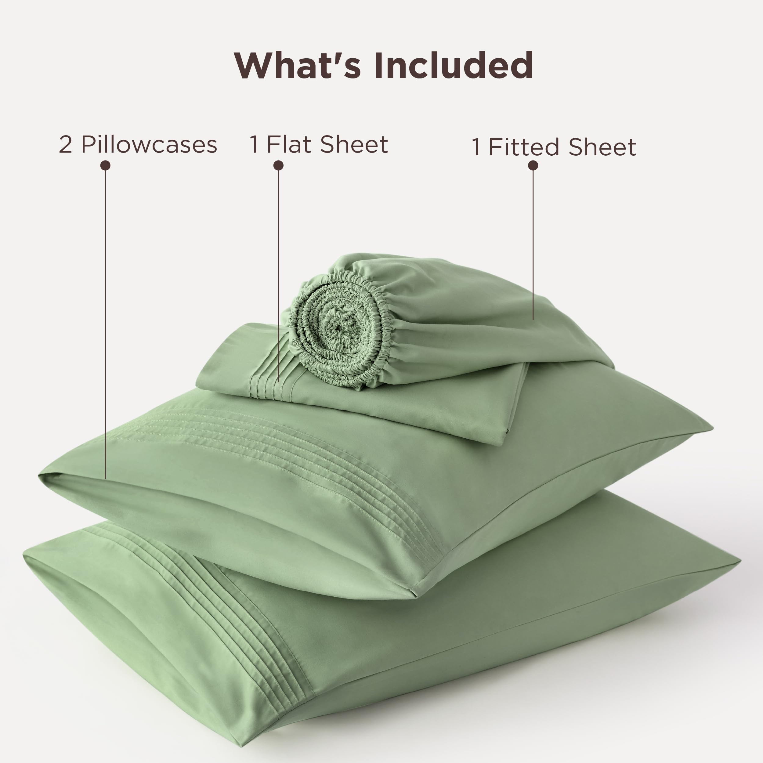 Bedsure brushed fabric close-up reveals durability and softness.