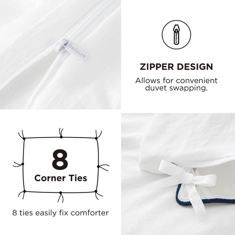 Bedsure soft microfiber close-up reveals plush, comfortable feel.