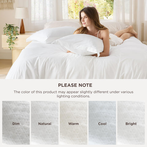 Bedsure soft-touch polyester fabric delivers comfortable sleep and easy care