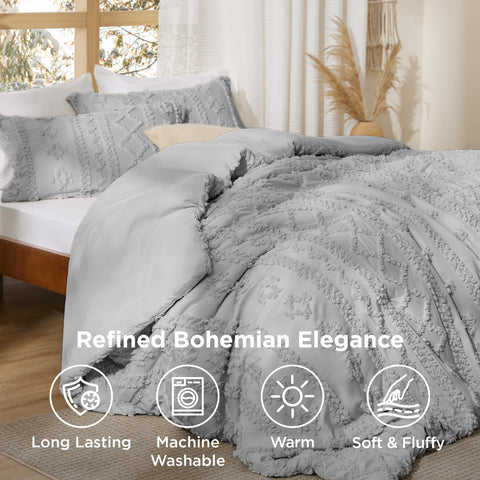 Bedsure Standard 100 OEKO-TEX certified bedding for durability and safety.