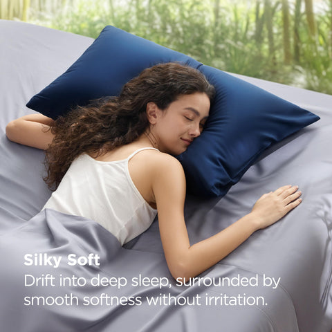 Bedsure OEKO-TEX Standard 100 pillowcase prioritizes safe, gentle sleep.