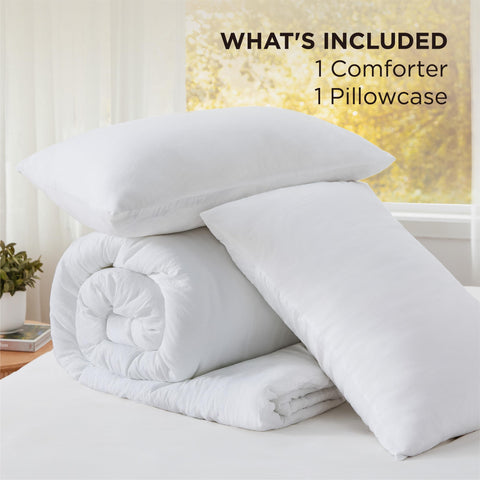 OEKO-TEX certified Bedsure comforter safety label on packaging