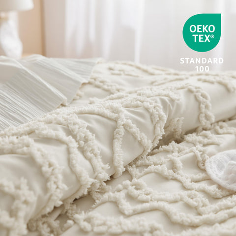 Bedsure two piece twin set includes comforter and pillow sham