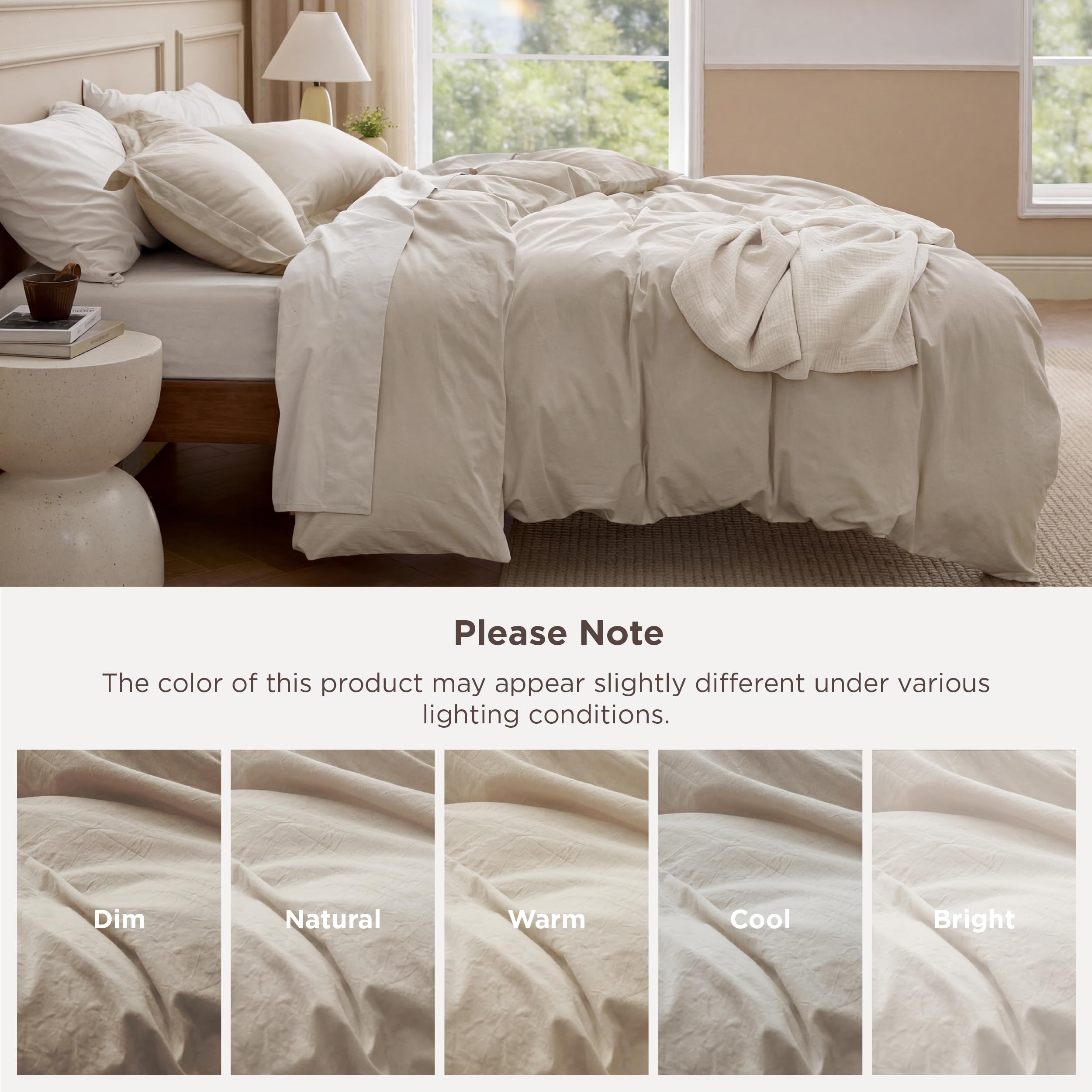 Bedsure two pillow shams included, 20x26 with a 2-inch flange