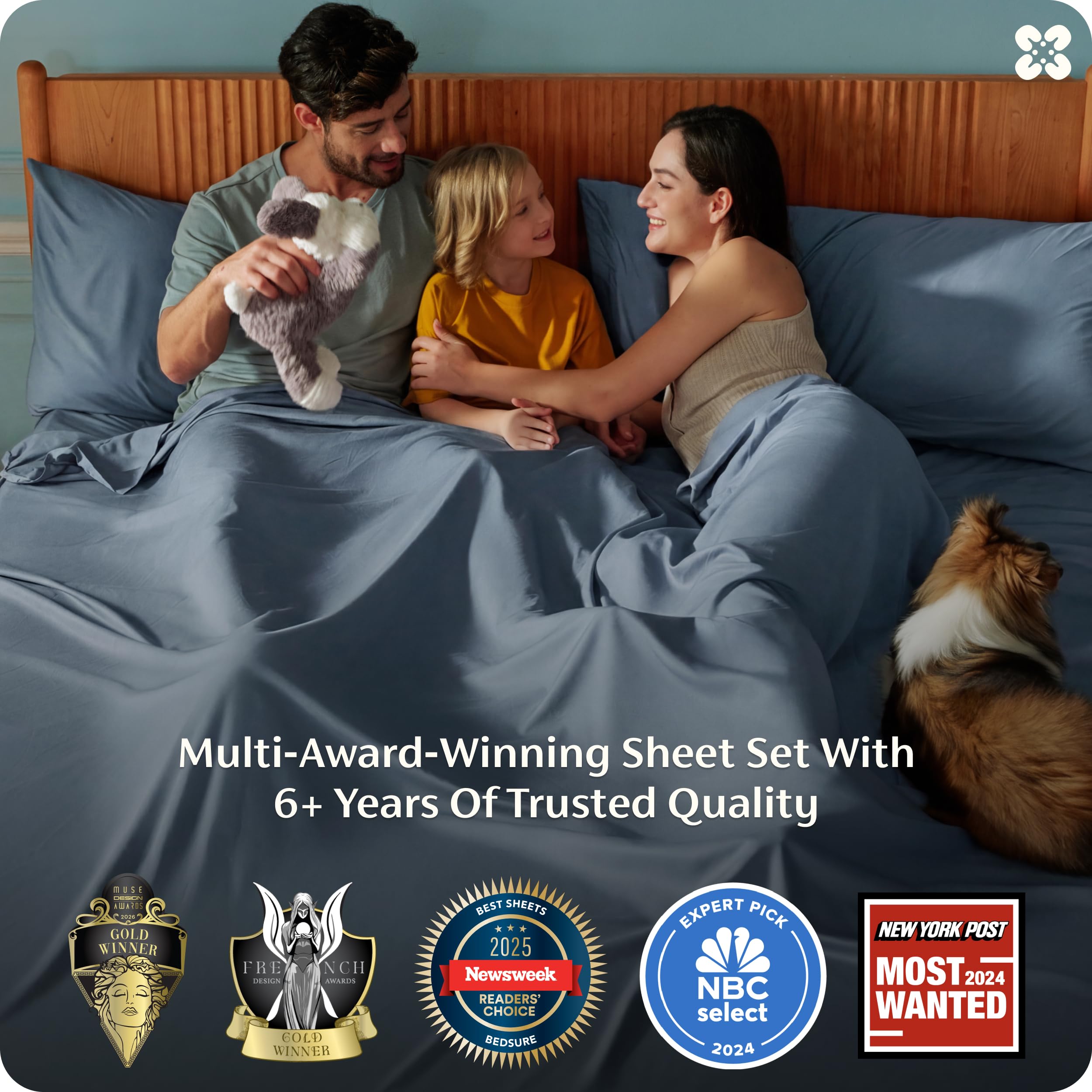 Bedsure pillowcases with envelope closures keep pillows secure.