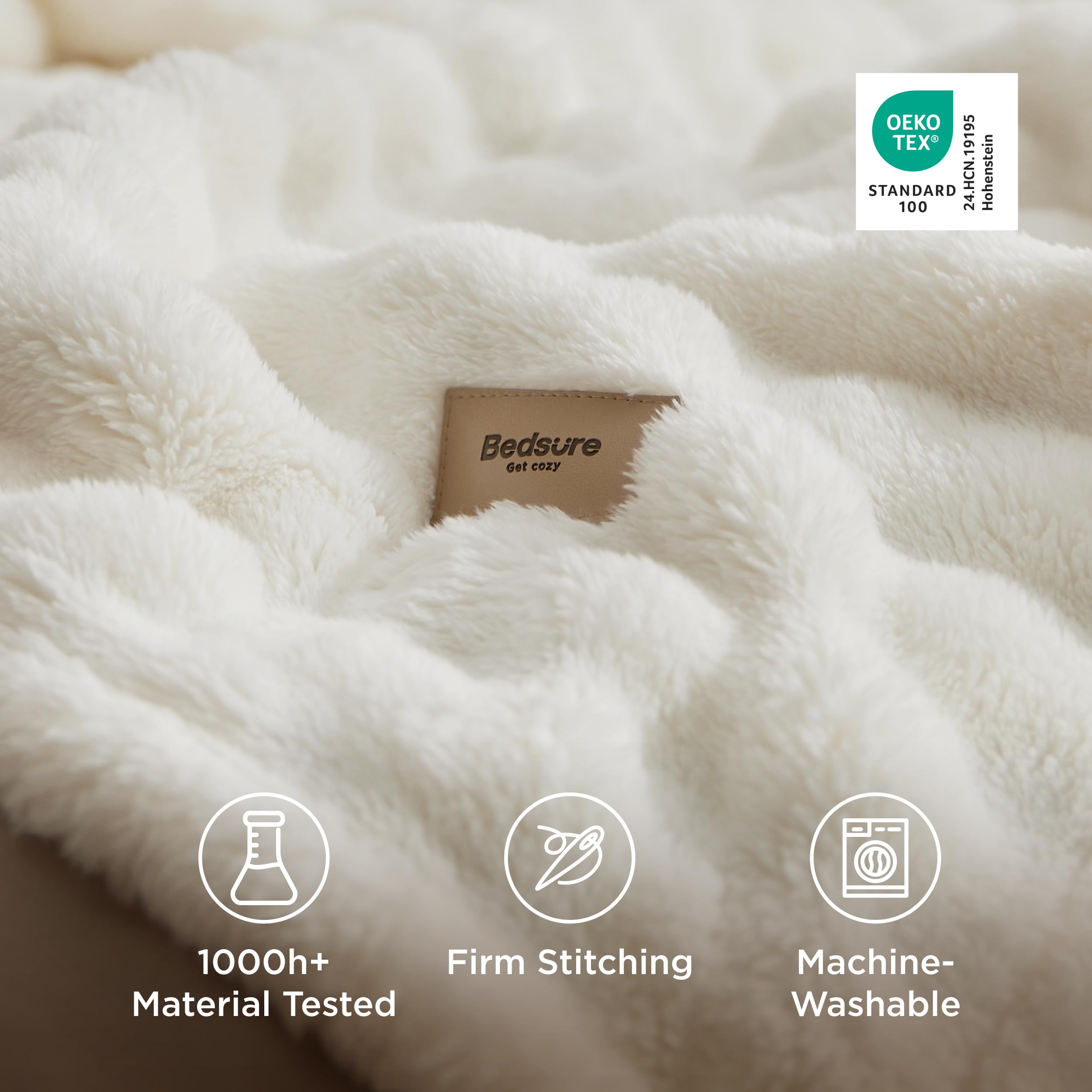 Bedsure versatile blanket for couch, bed, and living room decor styling.
