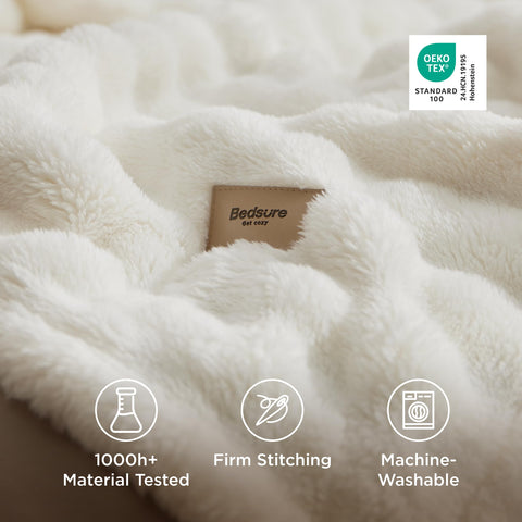 Bedsure versatile blanket for couch, bed, and living room decor styling.