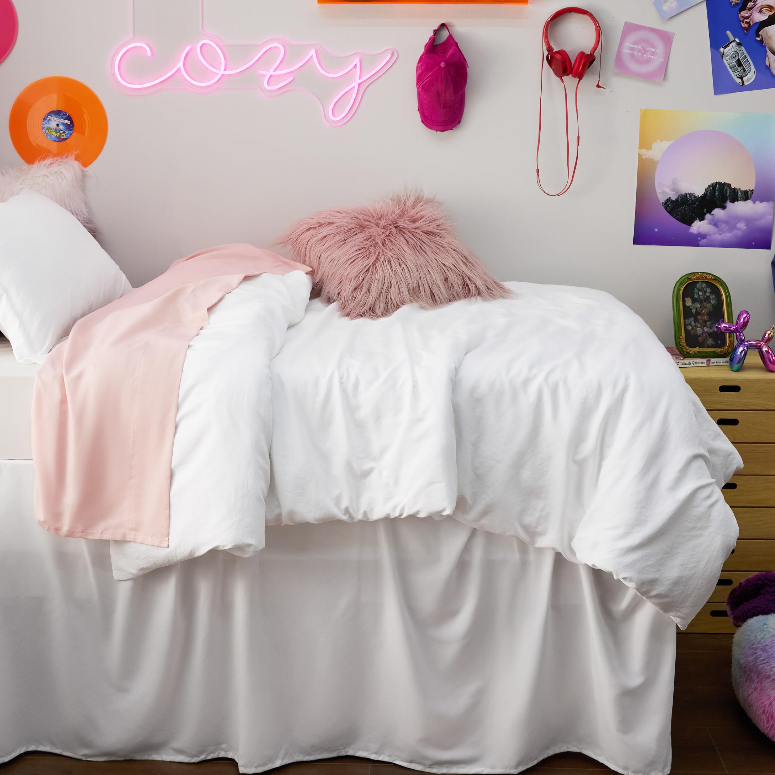 Bedsure duvet with zipper closure for quick tidy layering