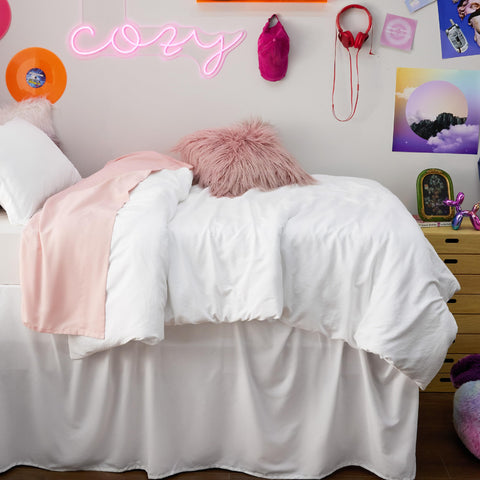 Bedsure duvet with zipper closure for quick tidy layering