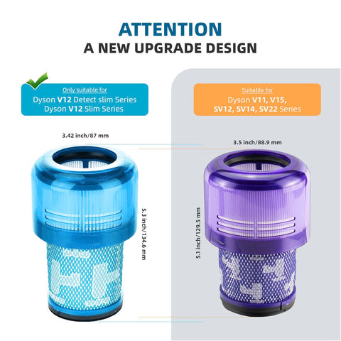 Bee Filter premium replacement filter for V12 family, quick installation.