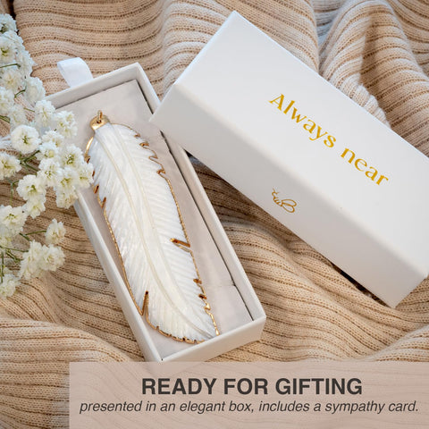 Bee! Gift box included for a ready-to-give sympathy keepsake.