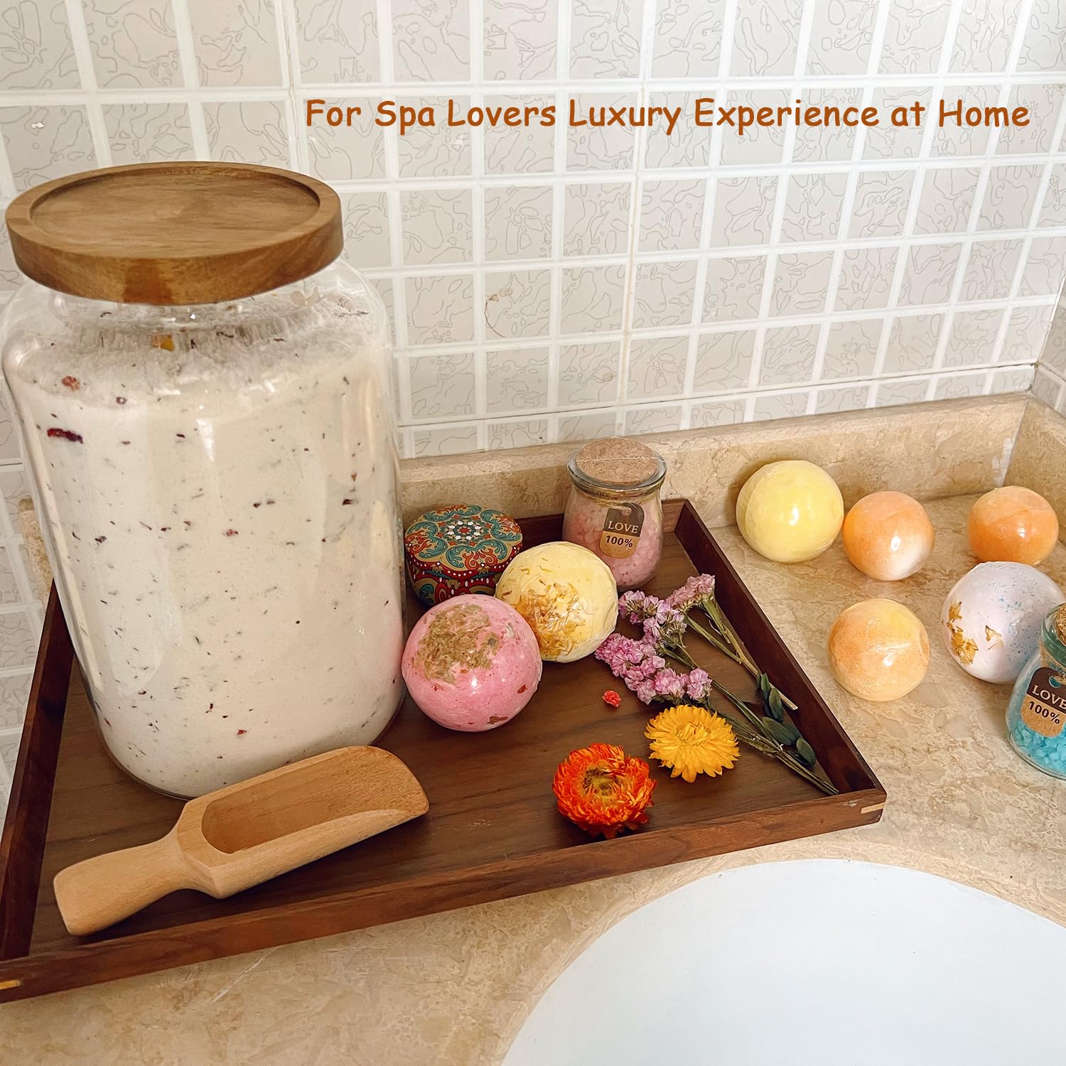 BEECO GIF2U bathroom decor showcase adds elegant rustic charm to your space.
