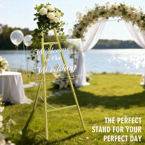 BeeCoAoo easel with anti-slip feet for stable placement on surfaces.