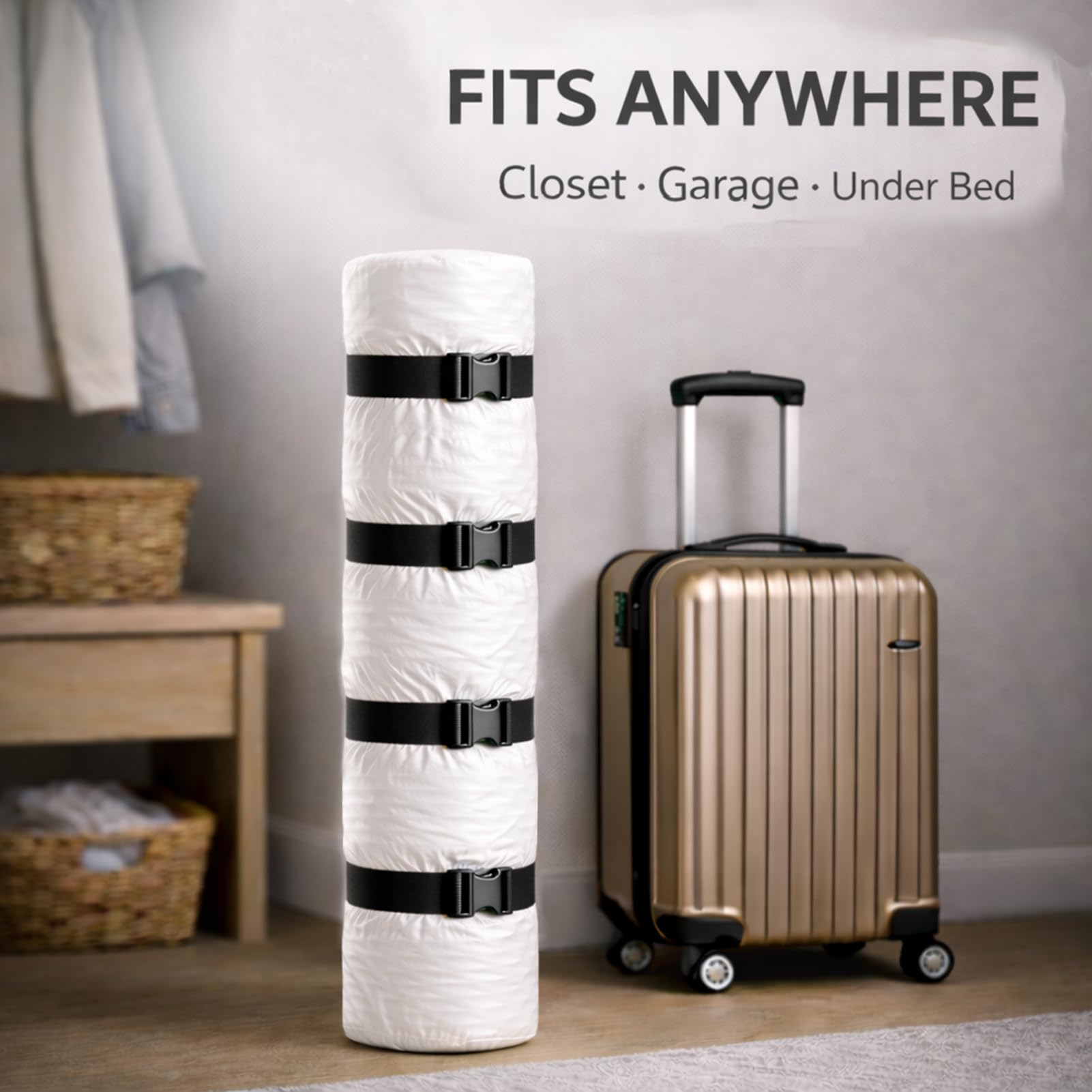BeeCoAoo vacuum valve compatibility enables quick suction with standard household vacuums.