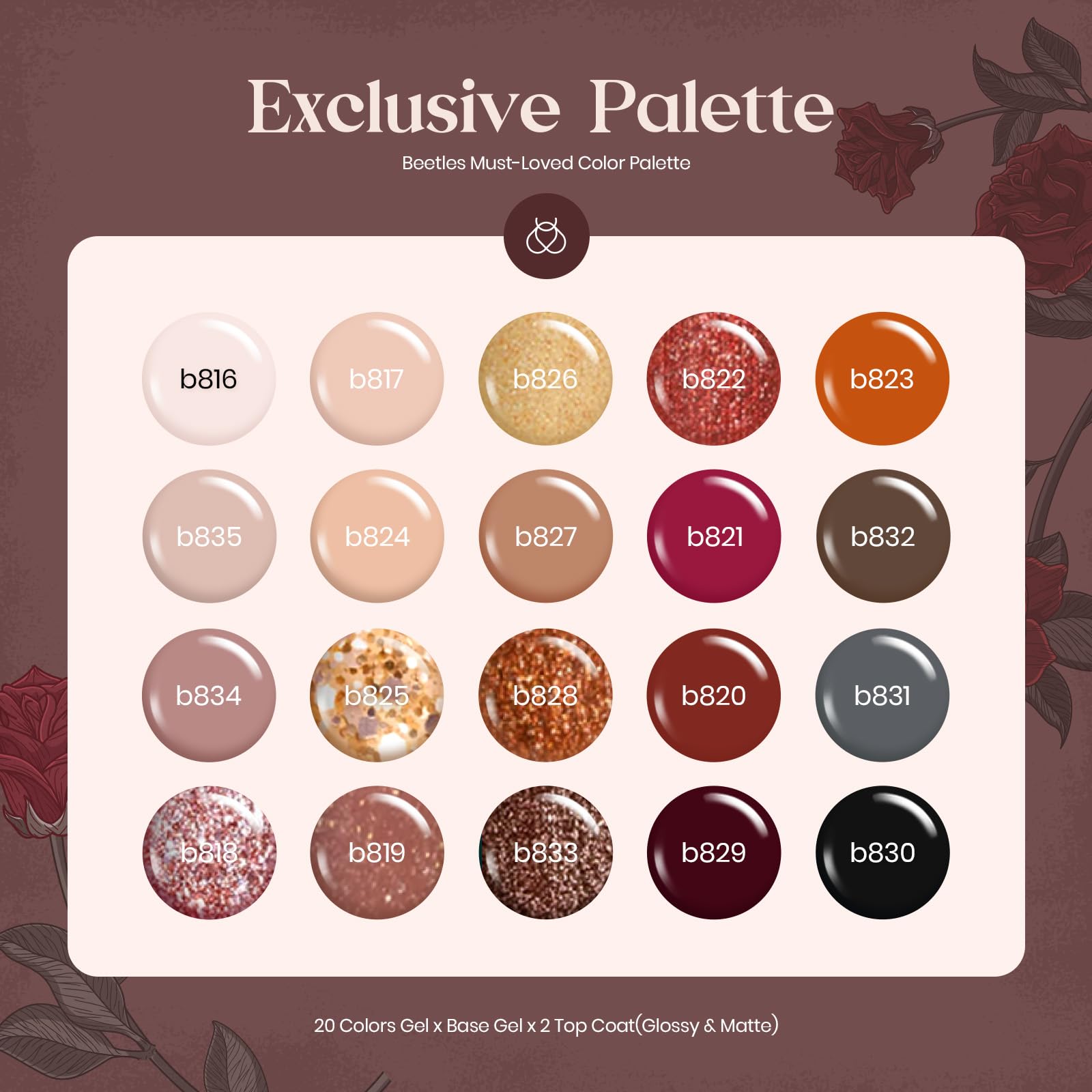 Beetles gift-ready polish set ideal for holidays and gifting.