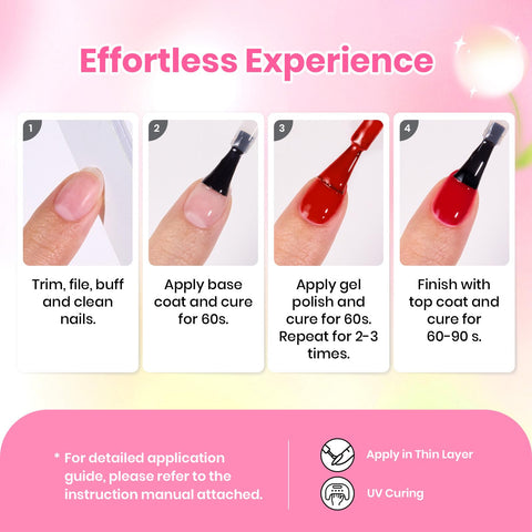 Beetles Neon Gel Polish Set glossy finish and long-lasting shine.