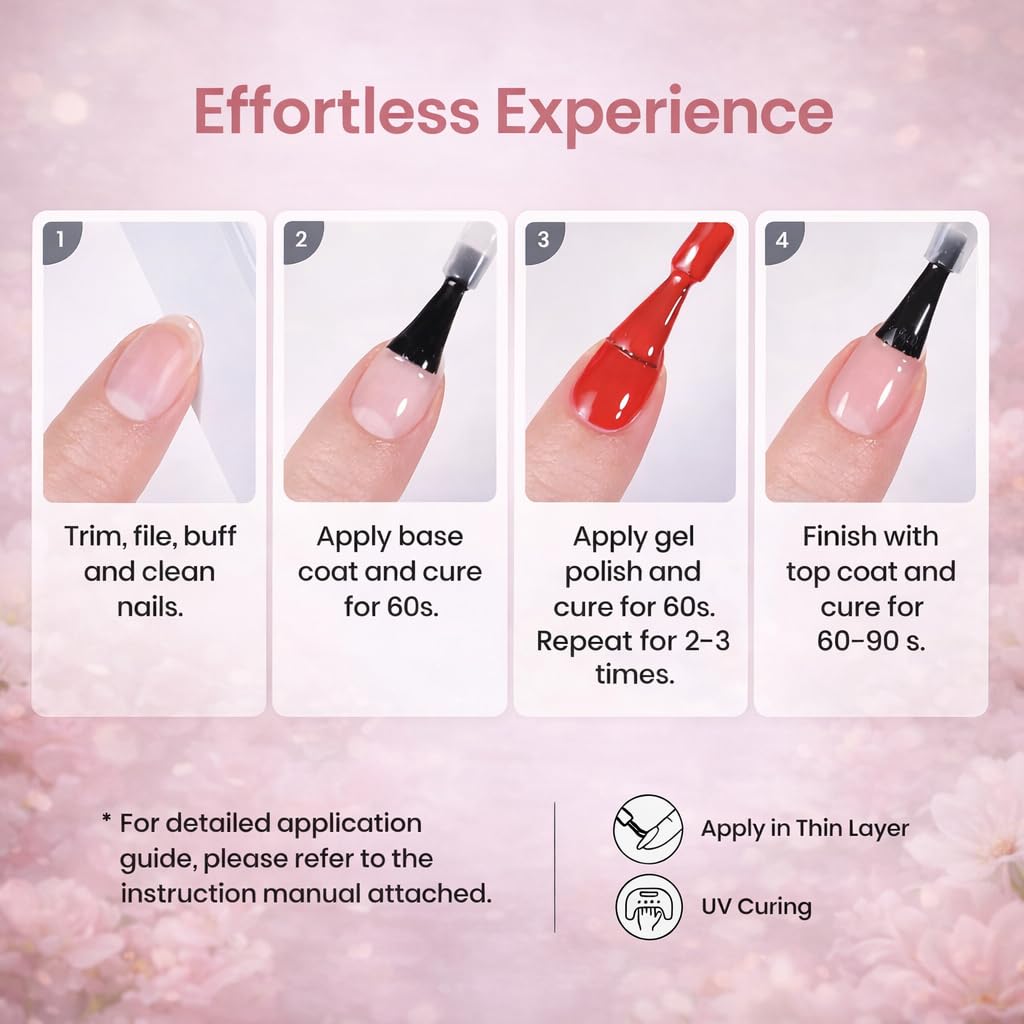 Beetles Valentine gift-ready gel nail kit for at-home manicures.