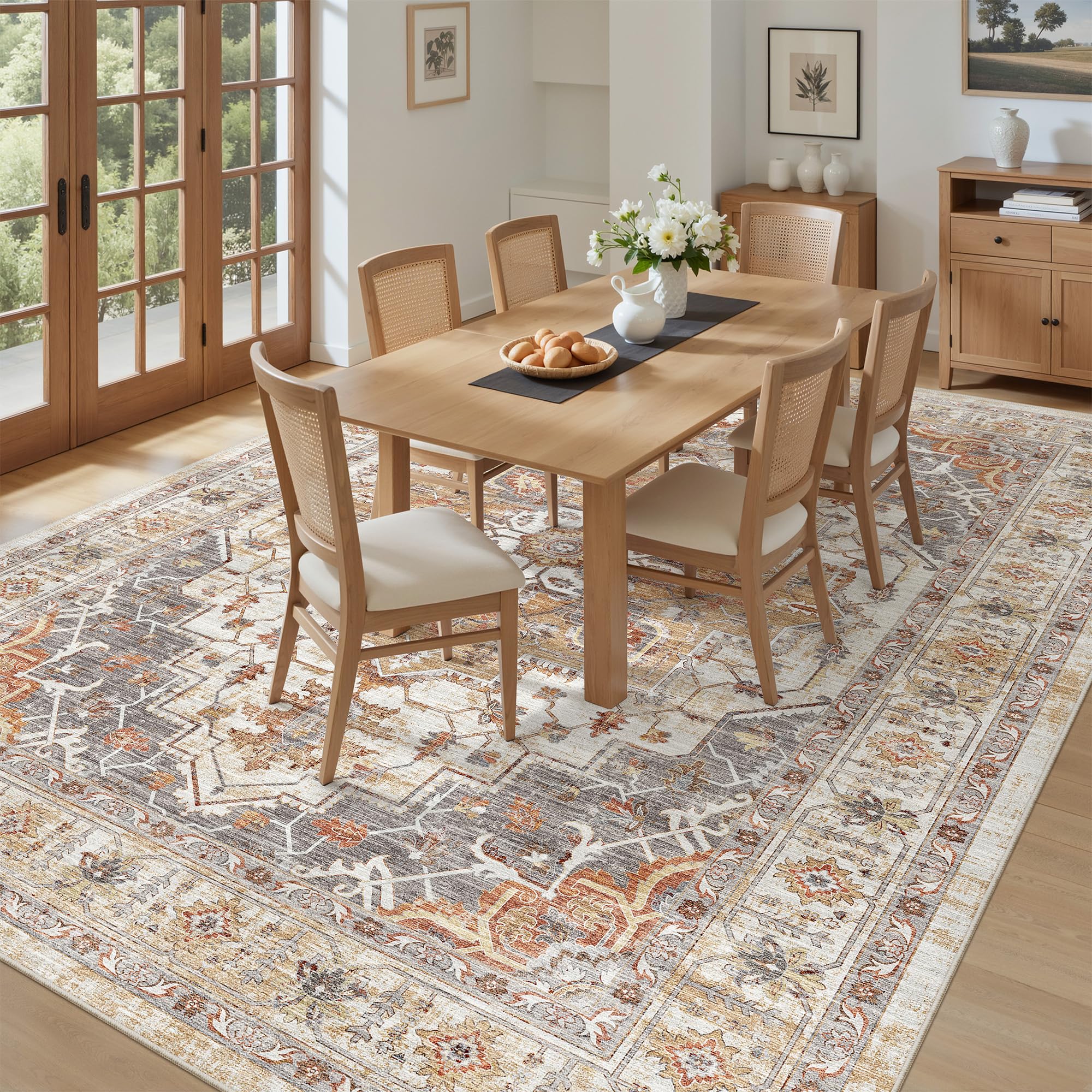 befbee family-friendly rug showing kids and pets on soft surface