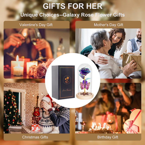 Beferr Birthday Gift Rose for Her offers a memorable keepsake.